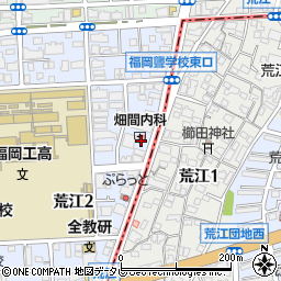 福岡県福岡市早良区荒江2丁目6-11周辺の地図