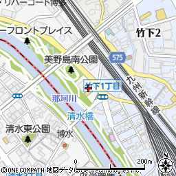 津田駒工業株式会社　福岡営業所周辺の地図