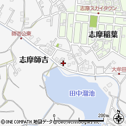 福岡県糸島市志摩師吉307-13周辺の地図