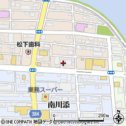 高知県高知市北川添24周辺の地図