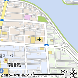 ドラッグストアコスモス北川添店周辺の地図