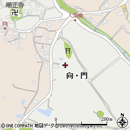 大分県豊後高田市向・門556-2周辺の地図
