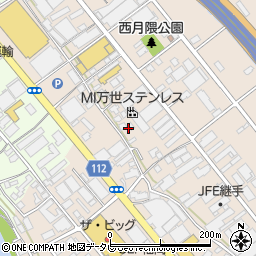 ＭＩ万世ステンレス株式会社福岡工場周辺の地図