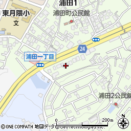 エフワンエヌ　九州支店周辺の地図
