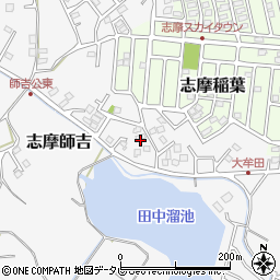 福岡県糸島市志摩師吉312-3周辺の地図