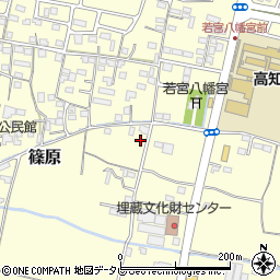 高知県南国市篠原1403周辺の地図