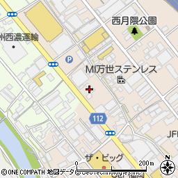 春吉タクシー周辺の地図
