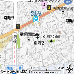 Ｄ－ｒｏｏｍ別府駅前周辺の地図