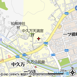 高知県高知市中久万82周辺の地図