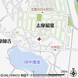 福岡県糸島市志摩師吉305周辺の地図