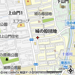 福岡県福岡市西区城の原団地23周辺の地図