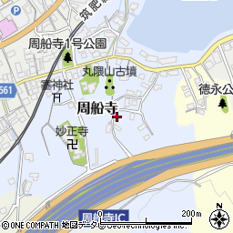 福岡県福岡市西区周船寺197-8周辺の地図