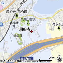 福岡県福岡市西区周船寺197周辺の地図