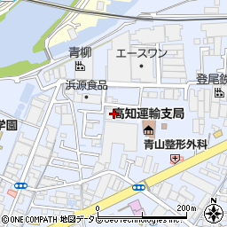 日本アクセス高知支店周辺の地図
