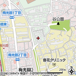 イトーピア六本松周辺の地図