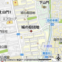 福岡県福岡市西区城の原団地22周辺の地図