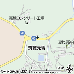 福岡県飯塚市筑穂元吉598-5周辺の地図