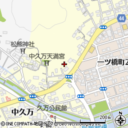 高知県高知市中久万85周辺の地図