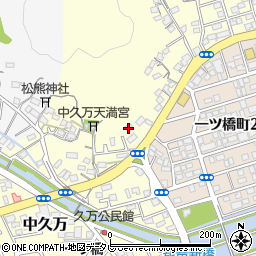 高知県高知市中久万85周辺の地図