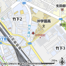 株式会社あじかん　福岡店周辺の地図