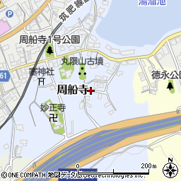 福岡県福岡市西区周船寺197-9周辺の地図