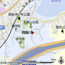 福岡県福岡市西区周船寺197-11周辺の地図