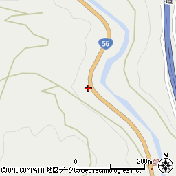愛媛県喜多郡内子町城廻1068周辺の地図