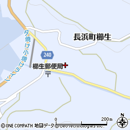 愛媛県大洲市長浜町櫛生乙162周辺の地図