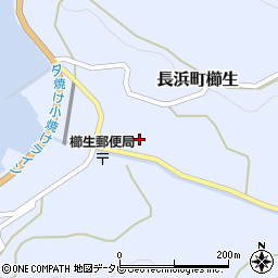 愛媛県大洲市長浜町櫛生162周辺の地図