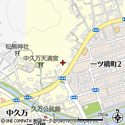 高知県高知市中久万88周辺の地図