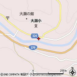 愛媛県喜多郡内子町大瀬中央4576周辺の地図