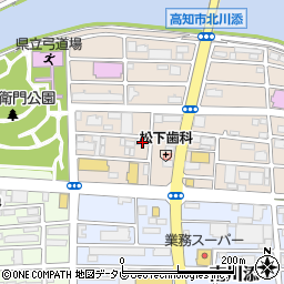 高知県高知市北川添3-18周辺の地図