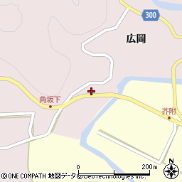 徳島県海陽町（海部郡）広岡（坂本）周辺の地図