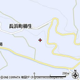 愛媛県大洲市長浜町櫛生498周辺の地図