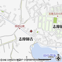 福岡県糸島市志摩師吉323-15周辺の地図