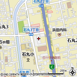 福岡銀行白十字病院 ＡＴＭ周辺の地図