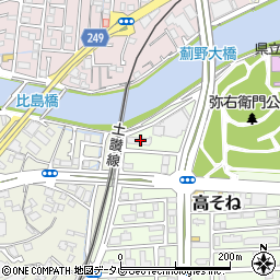 高知県高知市高そね11-32周辺の地図