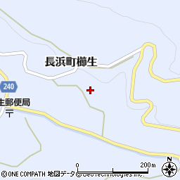 愛媛県大洲市長浜町櫛生182周辺の地図