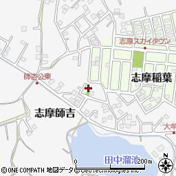 福岡県糸島市志摩師吉323-3周辺の地図