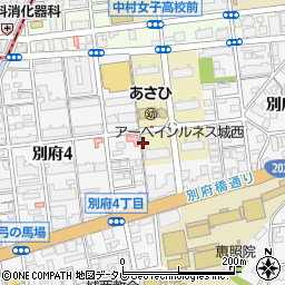 福岡県福岡市城南区城西団地周辺の地図