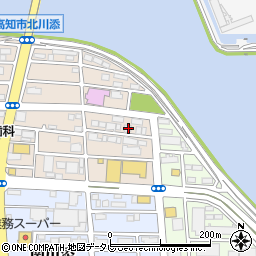 高知県高知市北川添18-25周辺の地図