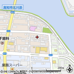 高知県高知市北川添18-28周辺の地図