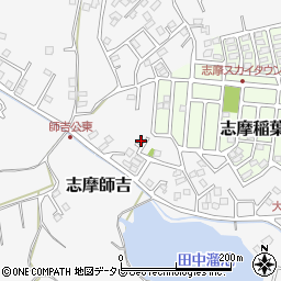 福岡県糸島市志摩師吉323-18周辺の地図