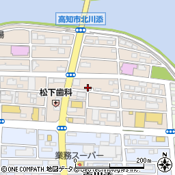 高知県高知市北川添19-31周辺の地図