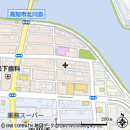 高知県高知市北川添18-30周辺の地図