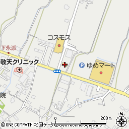ローソン中津永添店周辺の地図