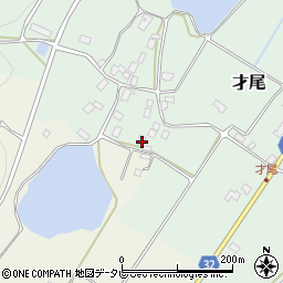 福岡県豊前市才尾240周辺の地図