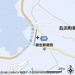愛媛県大洲市長浜町櫛生乙333周辺の地図
