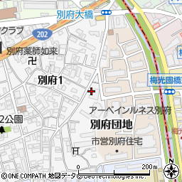 鍵の出張救急車七隈・荒江周辺の地図