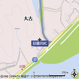 和歌山県西牟婁郡白浜町大古周辺の地図